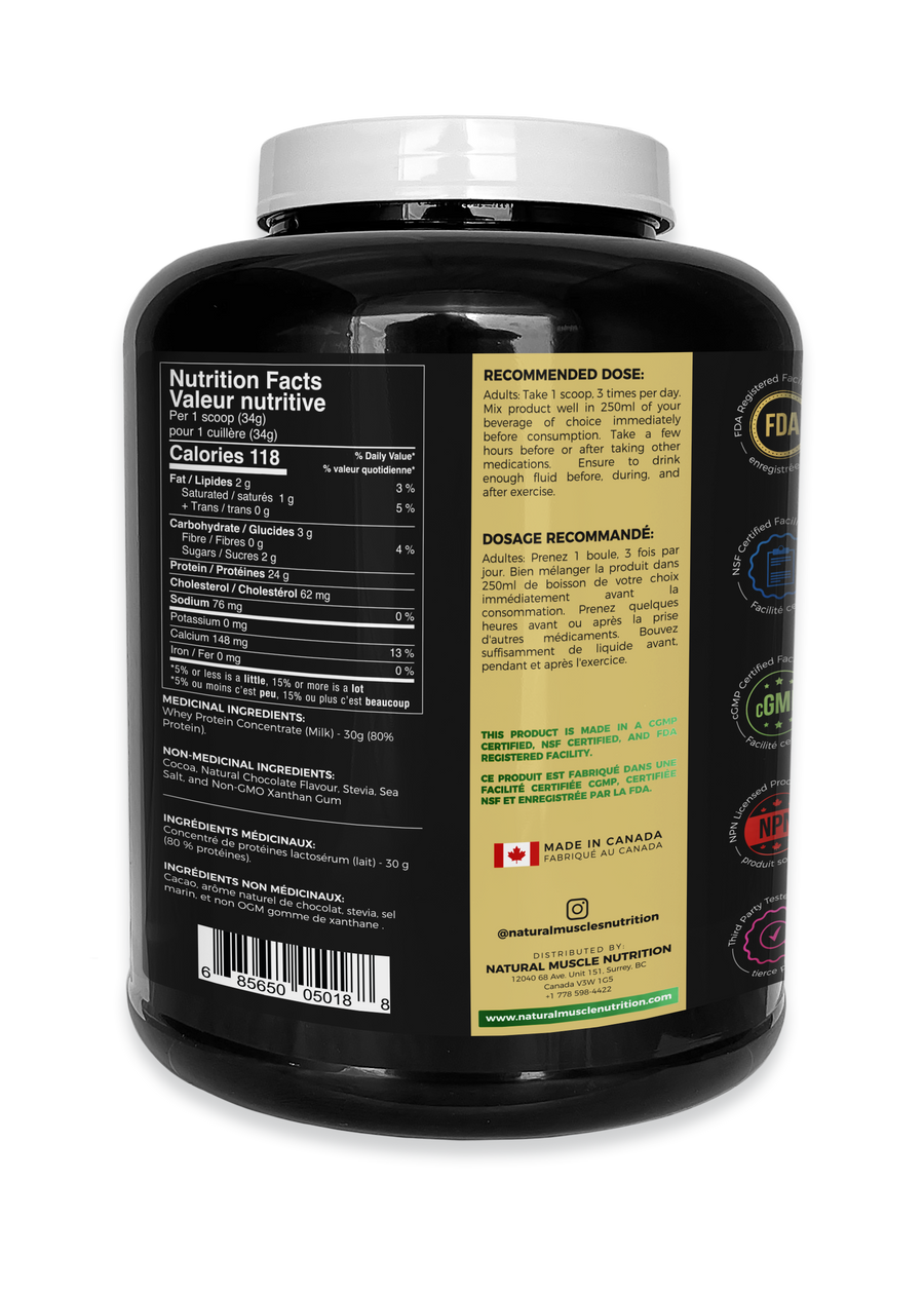 Natural muscle nutrition New Zealand Grassfed whey protein Natural